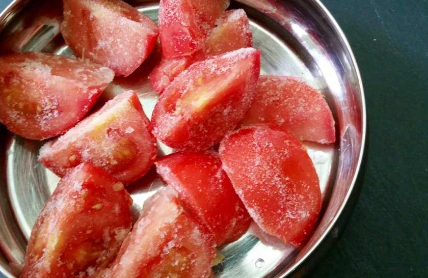 Замороженные помидоры