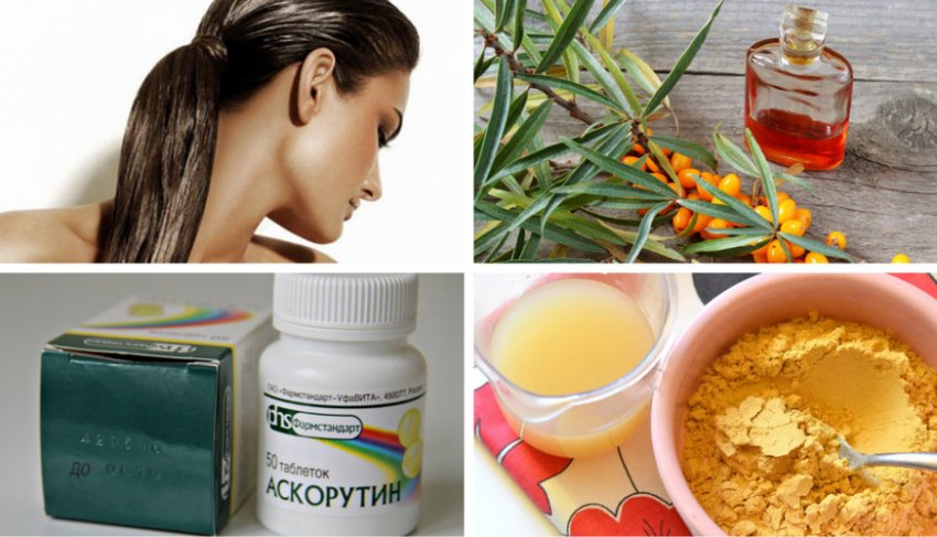 Компоненти масок для жирних волосся