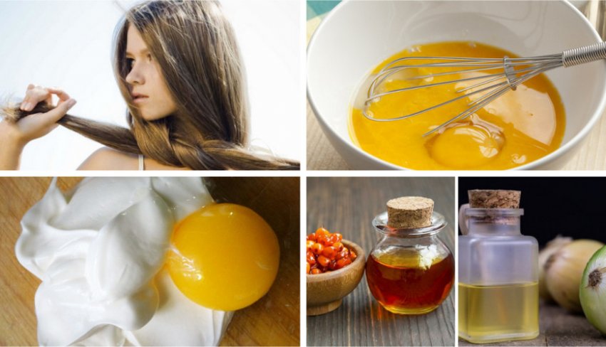 Компоненти масок для зміцнення волосся