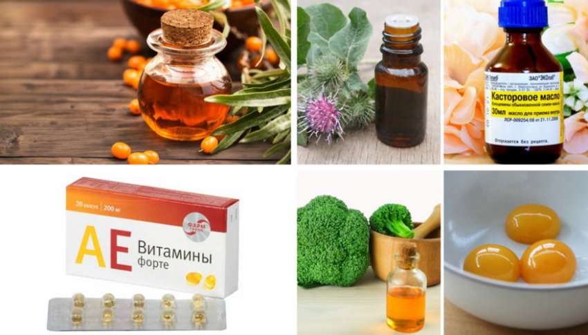 Компоненти маски для відновлення волосся