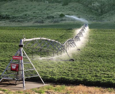 Зрошувані поля розширюються в Саратівській області