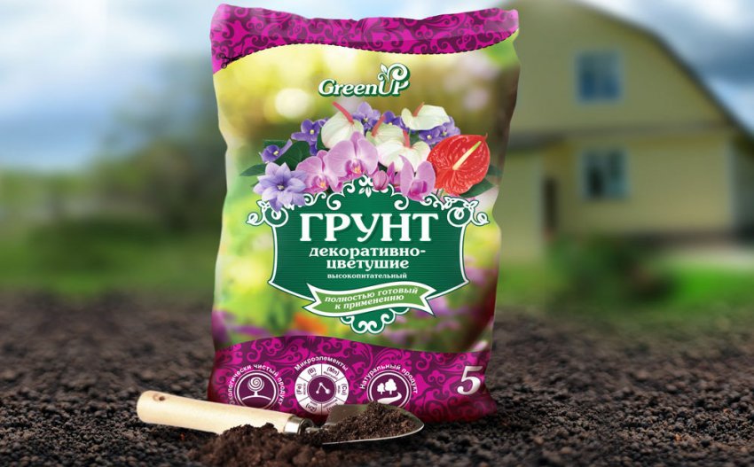 Готова ґрунтова суміш для цвітучих рослин Готова ґрунтова суміш для цвітучих рослин