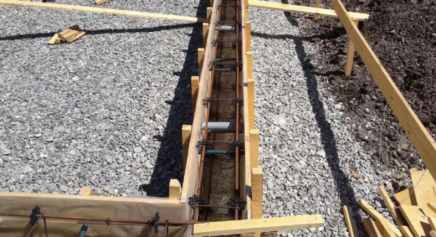 Фундамент для корівника Фундамент для корівника