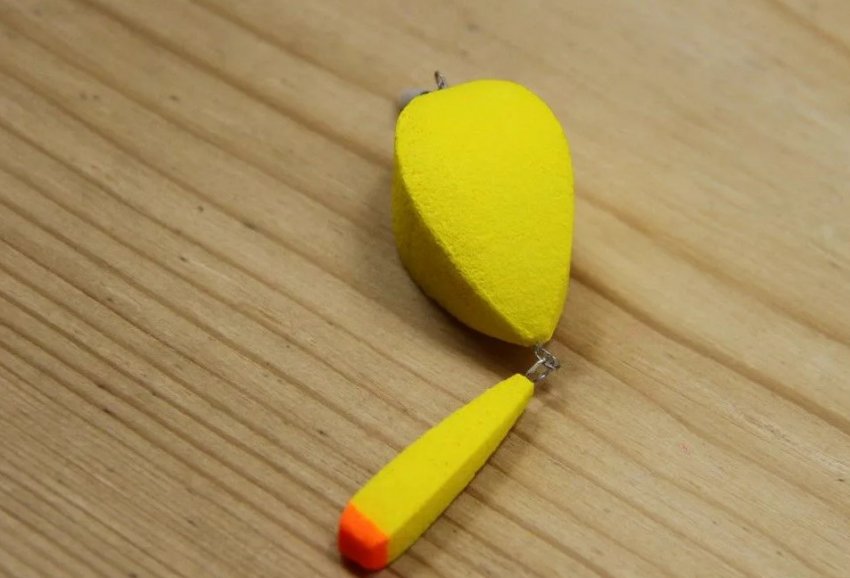 Подвійний складений поплавок