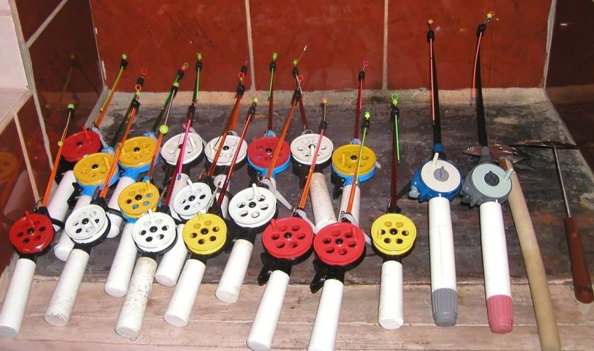 Вудки з різною товщиною волосіні