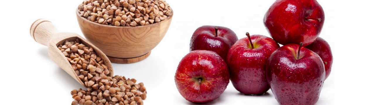 Особенности применения гречневой диеты с яблоками