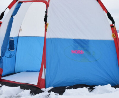 Обігрів намету для зимової риболовлі