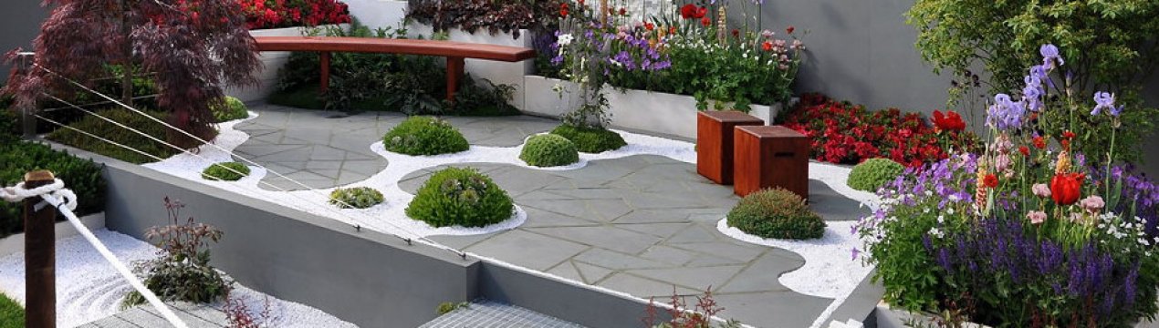 Модерн у ландшафтному дизайні