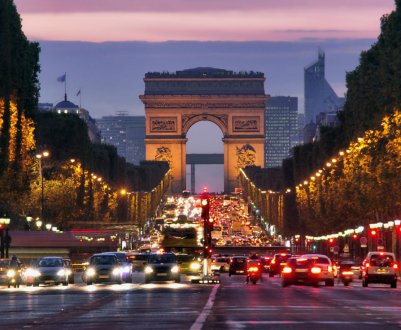 Французские фермеры парализовали дорожное движение в Париже