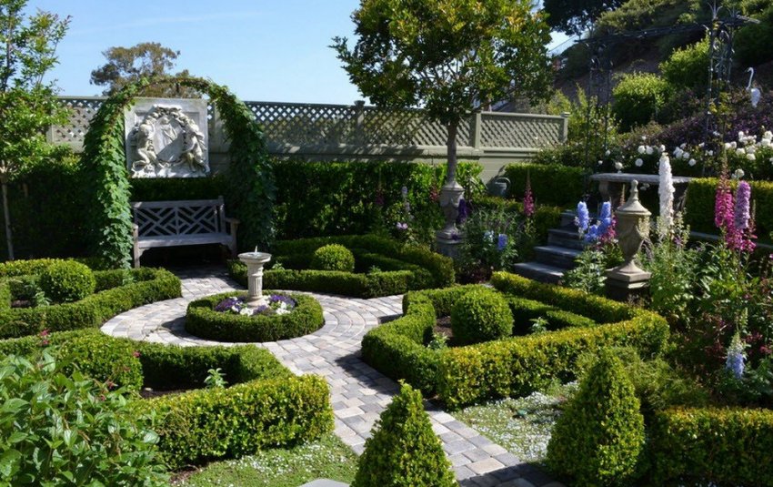 Французький садовий дизайн Французький садовий дизайн