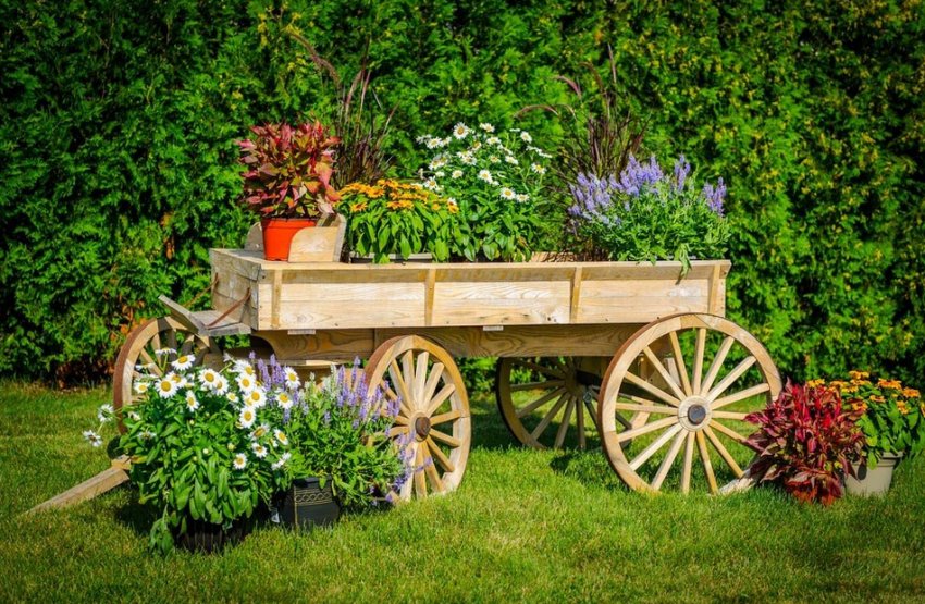 Сільський садовий дизайн Сільський садовий дизайн