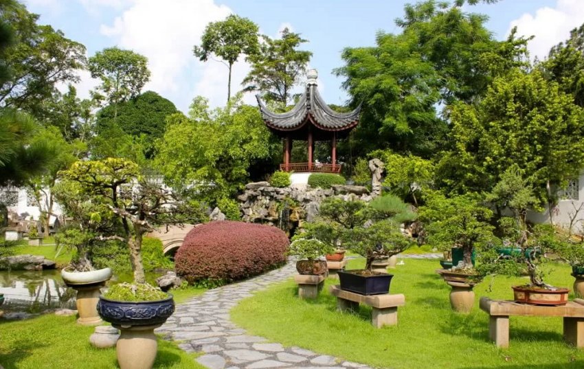 Східний садовий дизайн Східний садовий дизайн