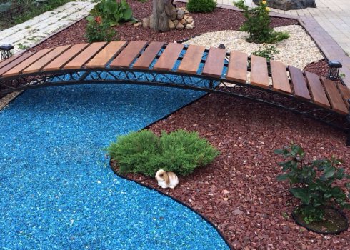 Особенности применения декоративного щебня в ландшафтном дизайне