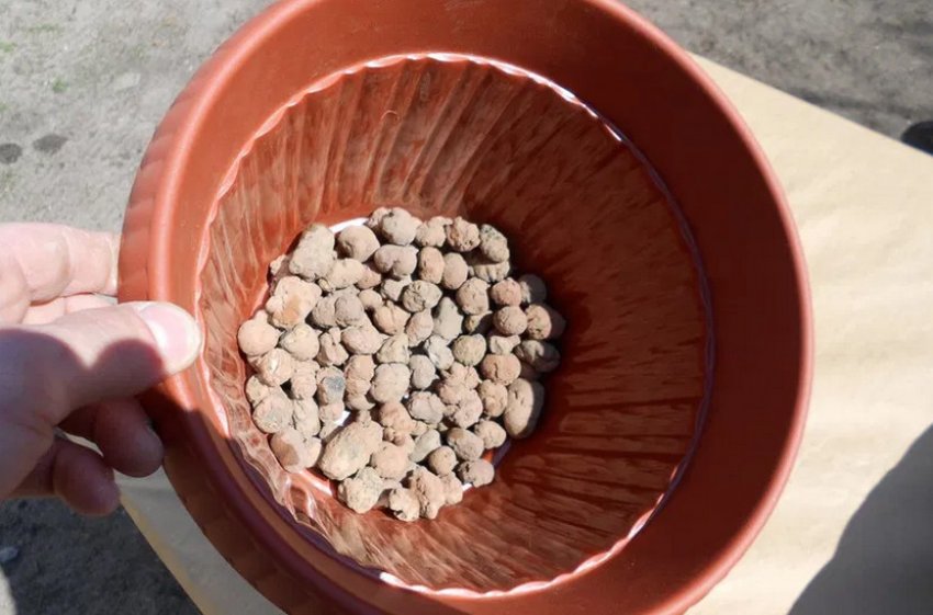 Дренаж горщика