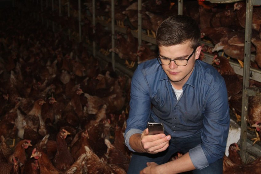 Німецький фермер створив додаток для птахівників Німецький фермер створив додаток для птахівників