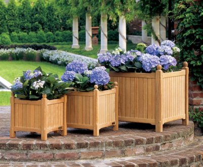 Горщики у ландшафтному дизайні