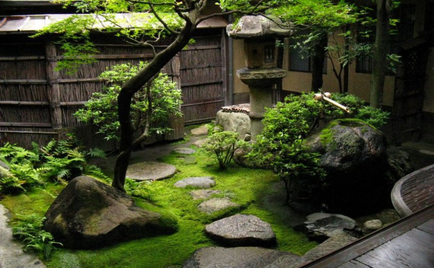 Палисадник в японському стилі