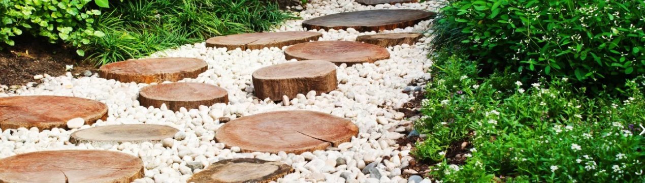 Ідеї ландшафтного дизайну для дачного ділянки зі зручних матеріалів