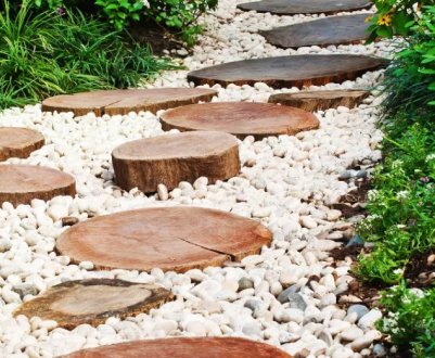 Ідеї ландшафтного дизайну для дачного ділянки зі зручних матеріалів