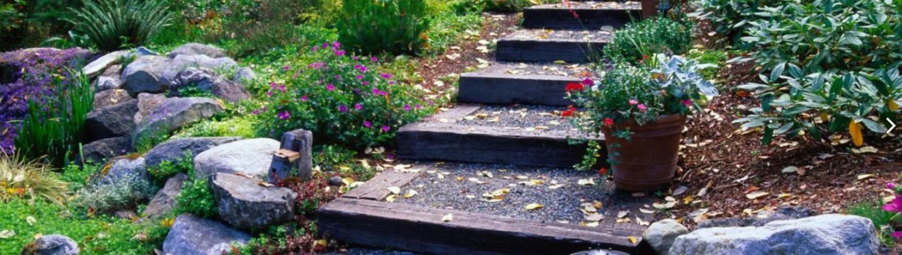 Ландшафтний дизайн сходів і підступенів