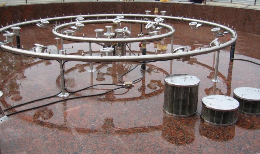 Обладнання для фонтана