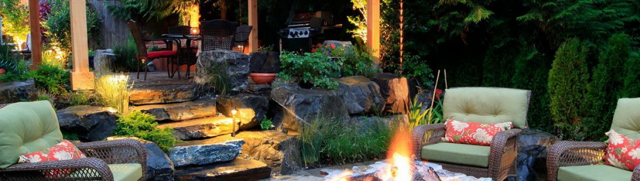 Застосування патіо в ландшафтному дизайні