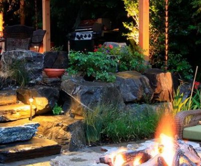 Застосування патіо в ландшафтному дизайні