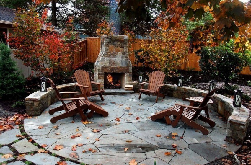 Патіо в стилі арт деко