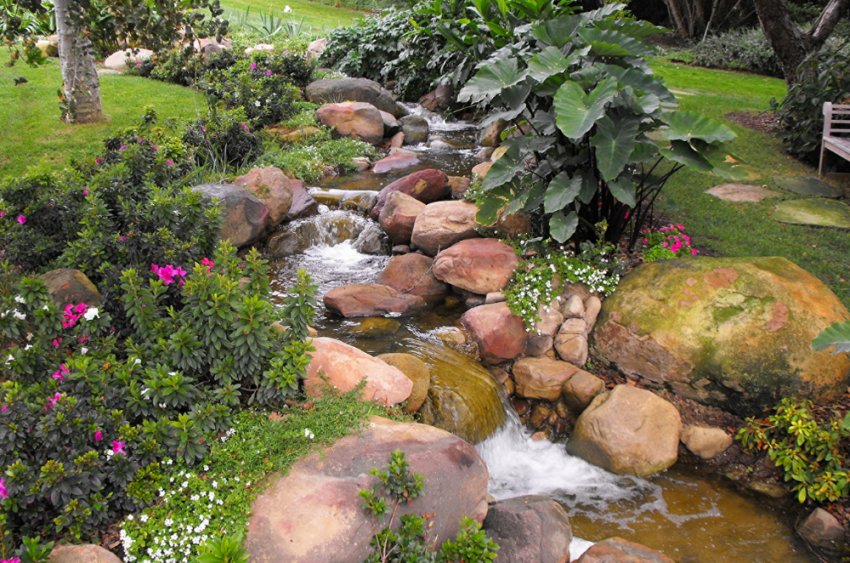 Струмок у ландшафтному дизайні