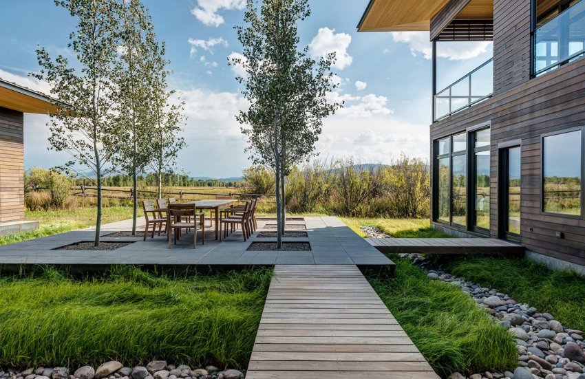 Стиль мінімалізм в ландшафтному дизайні