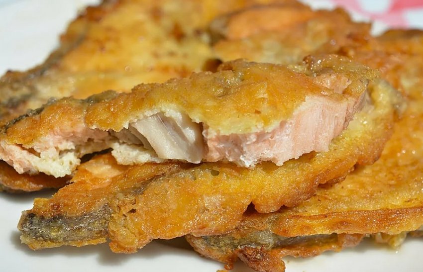 Смажена горбуша Смажена горбуша