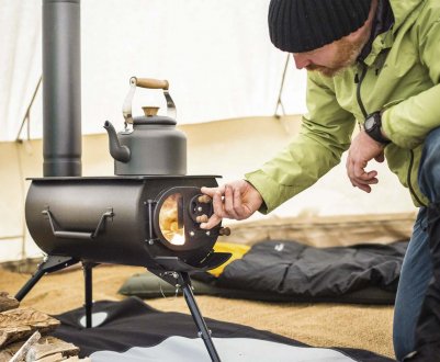 Особливості газової печі для намету