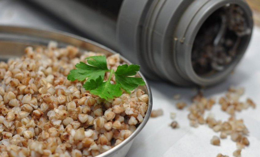 Запарювання гречки