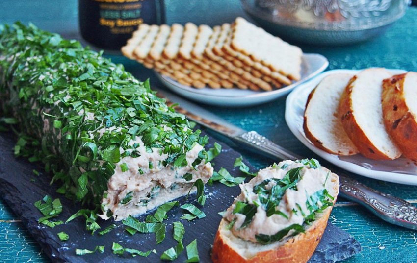 Паштет із консервованої горбуші