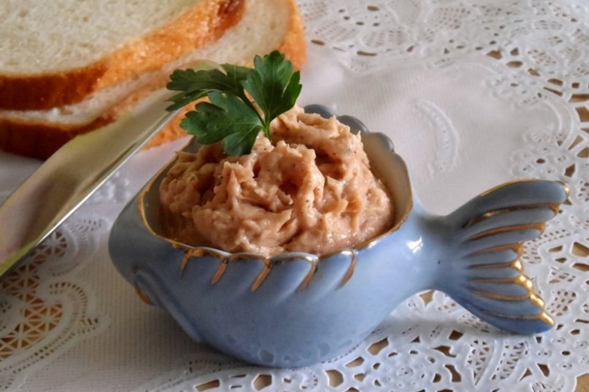 Із запеченої горбуші