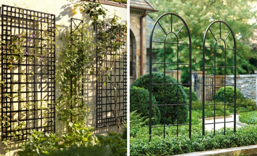 Металеві опори в ландшафтному дизайні Металеві опори в ландшафтному дизайні