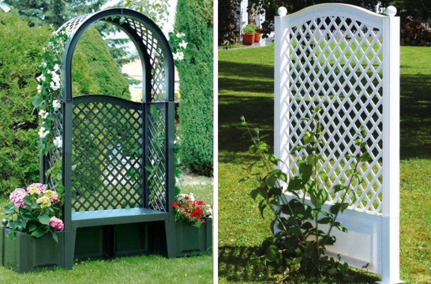 Пластикові шпалери в ландшафтному дизайні Пластикові шпалери в ландшафтному дизайні