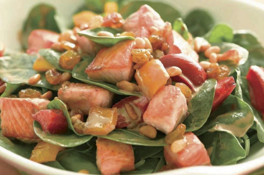 Салат із баликом горбуші Салат із баликом горбуші