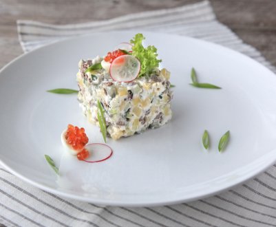 Перепелиний "Олів'є" - перлина новорічного столу