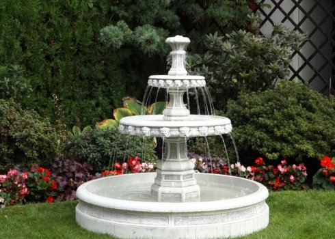 Особливості фонтана в ландшафтному дизайні