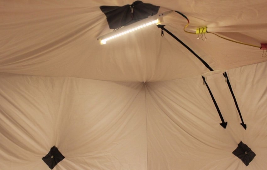 Освітлення намету Освітлення намету