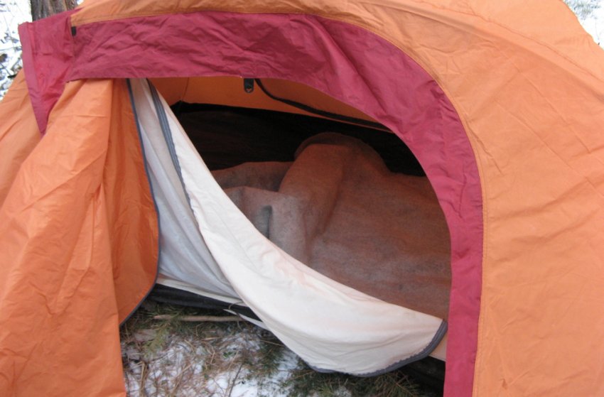 Утеплення намету Утеплення намету