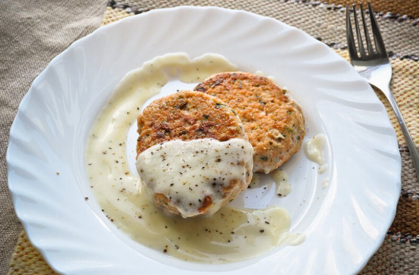 Рубані рибні котлети з горбуші Рубані рибні котлети з горбуші