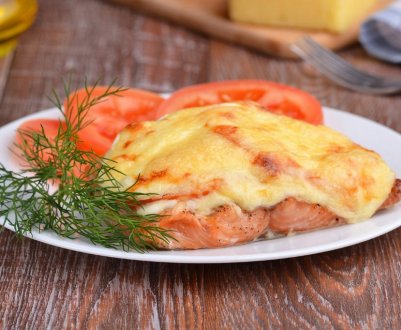 Рецепти горбуші з овочами в духовці