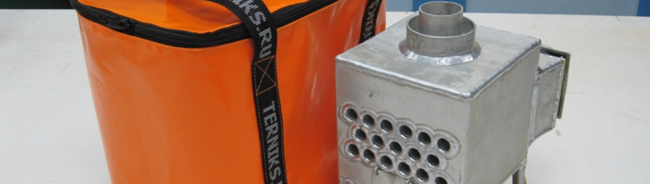 Теплообмінники для зимового намету - опис і виготовлення