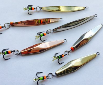 Саморобні зимові блешні