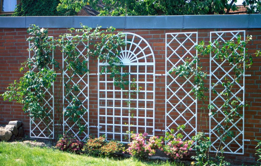 Трельяж у саду