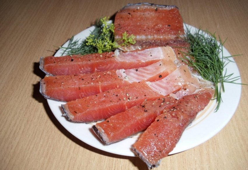 Солона горбуша