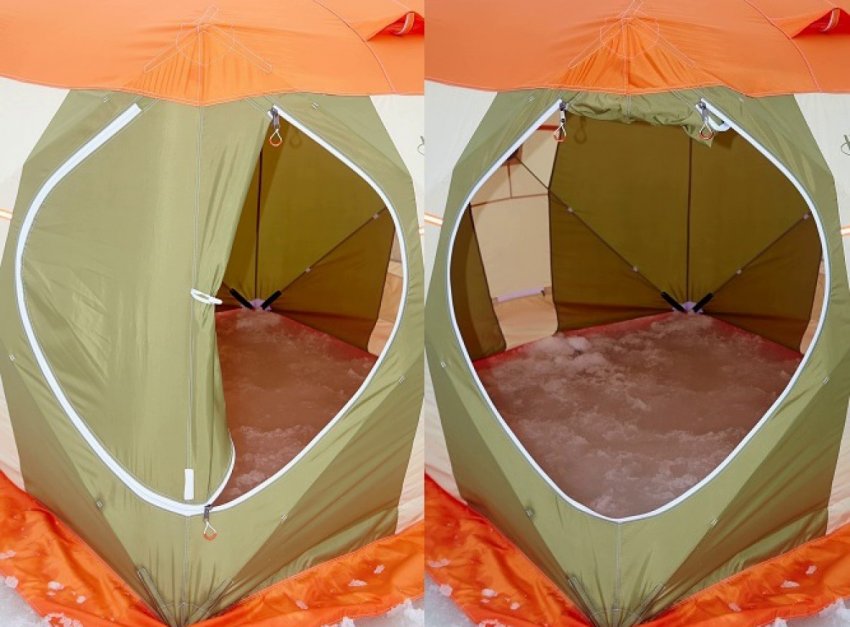 Намет Куб для зимової риболовлі