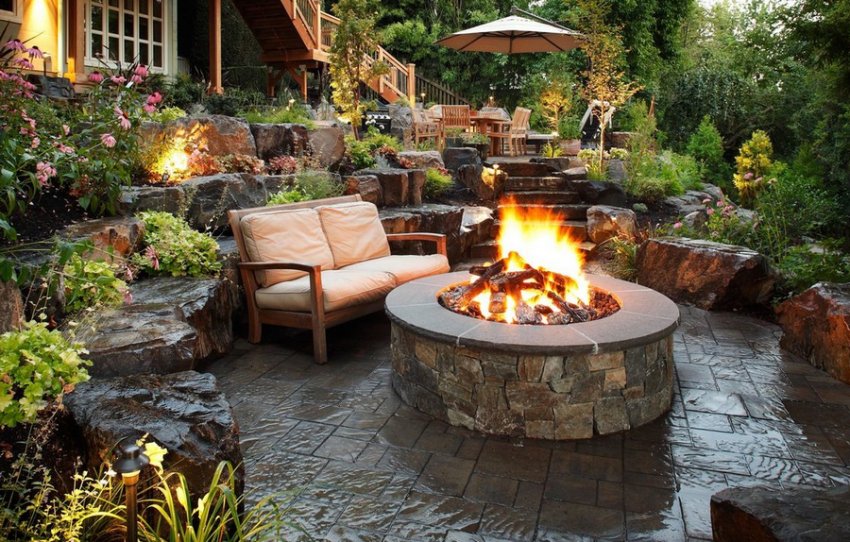 Зона відпочинку в ландшафтному дизайні Зона відпочинку в ландшафтному дизайні